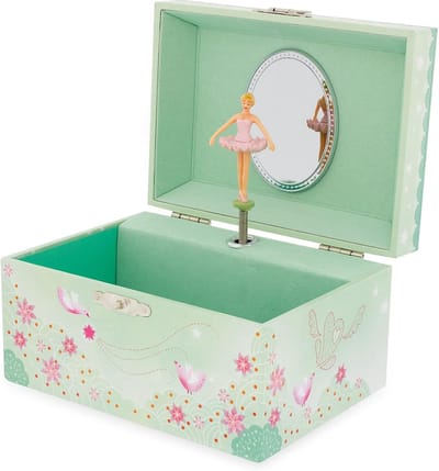 Muziek Sieradendoos - Doosje met Melodie - Kleine Spulletjes Opbergen - Speelt Bekende Melodie - 15x10x8 cm - Meerkleurig