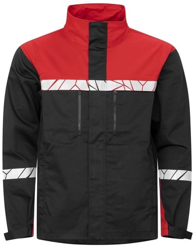 ProJob 7416 WERKJAS 647416 - Zwart/Rood - XS