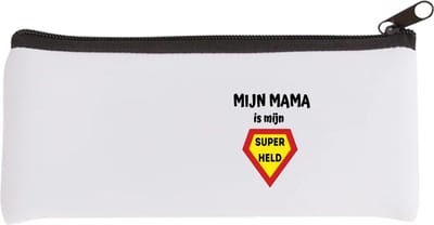 Akyol - mijn mama is mijn superheld Etui - Moeder - super mama - moeder cadeautjes - moederdag - verjaardag - geschenk - kado - 20 bij 9 cm