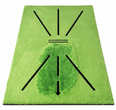 Impact Chippingmat 60x30cm - LONG STYLE - Oefenmat Golfballen - Golfmat Golfbal - Golf accessoires - Training - Oefen - Mat - Driving range Afslagmat - Golftrainingsmateriaal - Golftrainingsmaterialen - ATHLIX