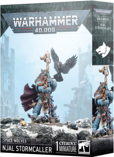 Beeldje Games Workshop Warhammer 40k - Space Wolves Njal Stormcaller (2025)