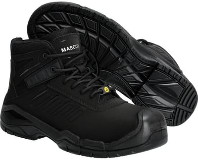 Mascot Footwear Fit Veiligheidsschoenen hoog F0114-937 - Zwart - 46
