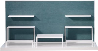 Brillenhouder Display - Zonnebril Standaard - Collectie Tonen - Eenvoudige Montage - 61x22x29cm - Zwart