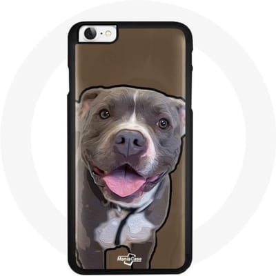 Coque Iphone 4 Grey Pitbull