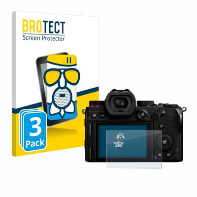 BROTECT - Screenprotector voor Panasonic Lumix DC-S5 / DC-S5D (2024) - Folie Beschermfolie Beschermglas matte 3 Stuks