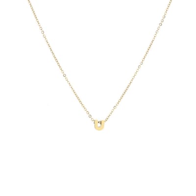 Letter-Ketting-U-Goud