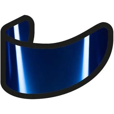 Motorhelmscherm MT Helmets Irridium Max Vision