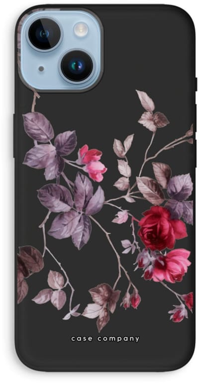 Case Company® - Hoesje geschikt voor iPhone 14 hoesje - Mooie bloemen - Biologisch Afbreekbaar Telefoonhoesje - Bescherming alle Kanten en Schermrand