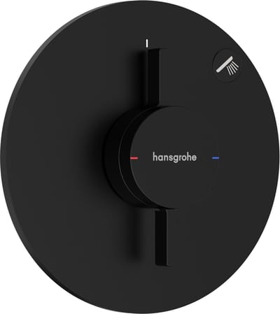 Hansgrohe DuoTurn S Inbouw mengkraan - voor 1 functie - mat zwart