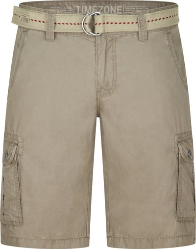 TIMEZONE Heren Short MaguireTZ regular/straight Beige Volwassenen Cargo shorts / korte broek