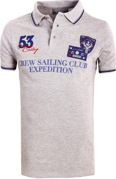 Geographical Norway Polo Shirt Grijs Kebastien - S