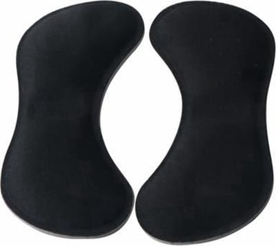 *** 4 paar zelfklevende Siliconen Hielbeschermers – Paar Zwart - van Heble® ***