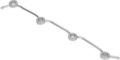 Dailygoods- Brandstofinjector Retourleiding - Roestvrij Staal - Voor Kubota V2003/V2203/V2403 Motor - Duurzaam - Hoogwaardige Kwaliteit - Betrouwbare Prestaties