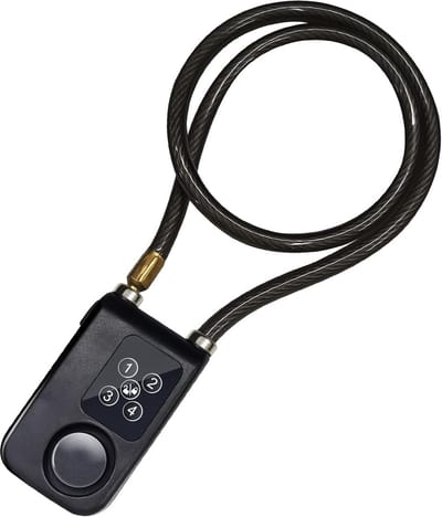 Fiets- en Motorfietsslot met 110 dB Alarm en Bewegingssensor voor Maximale Veiligheid