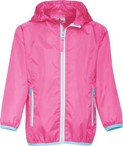 Playshoes - Regenjas voor kinderen - Opvouwbaar - Roze - maat 176cm