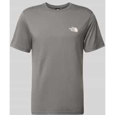 T-shirt met labelprint