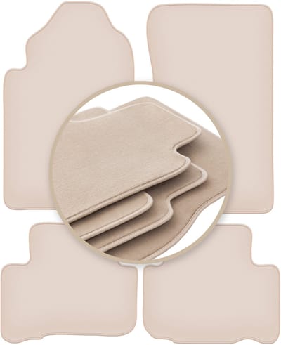 PREMIUM beige matten voor: SsangYong Rexton II SUV 2006-2012