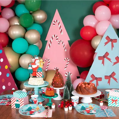 Papieren servetten candy cane - kerst - kerstmis - 20 servetten