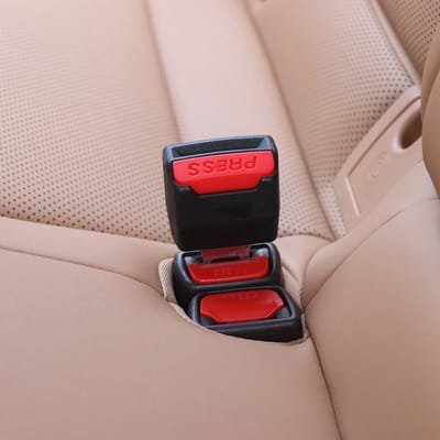 Auto Gordel Gesp - Gordel Verlenger - Veilige Gordel Piep Stopper - Gordel Clip - Comfortabel en Veilig Autorijden - Voor Zwangere Vrouwen - Universeel - Zwart - 1 Stuk