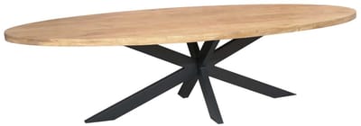 Starfurn Eettafel Dakota | 300 cm | Ovaal