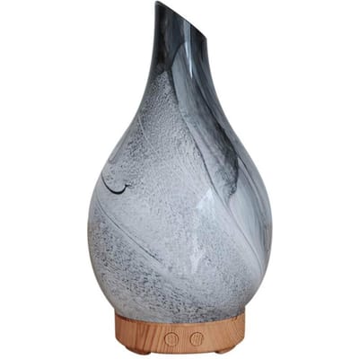 100ml Aromatherapie Ultrasone Luchtbevochtiger Houtnerf Essentiële Olie Diffuser