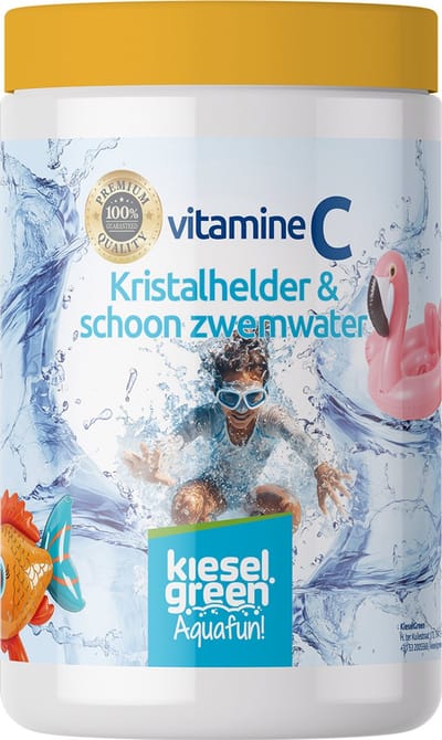 Kieselgreen Zwembad Vitamine C 1 kg Waterbehandeling Neutraliseert chlooramine Helder zwembadwater