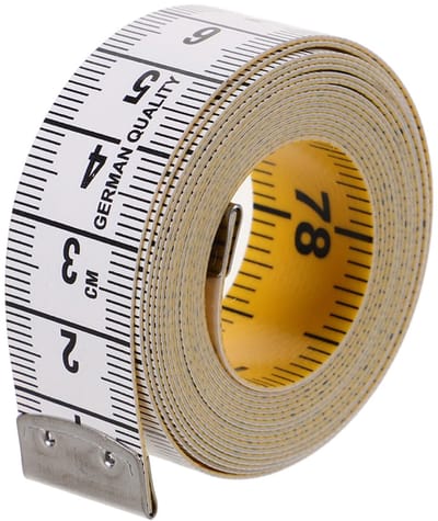 Omkeerbaar Meetlint - Zacht Lint - Kleding Maken - Dubbele Schaal - 150 cm - Multi