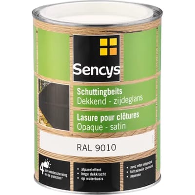 Sencys Buitenbeits - Ral9010 Zuiver Wit - 2,5l
