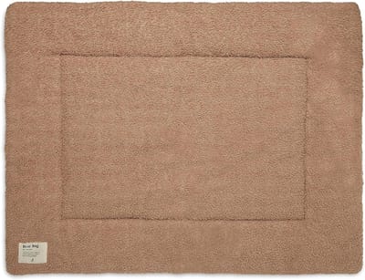 Boxkleed Boucle voor Baby's - Lichtbruin Speelkleed - 75x95 cm