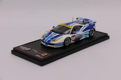 1:43 Diecast modelauto Ferrari 458 Italia GT2 GTE AM AF Corse #54 24H LeMans 2013 250 stuks BBR Models