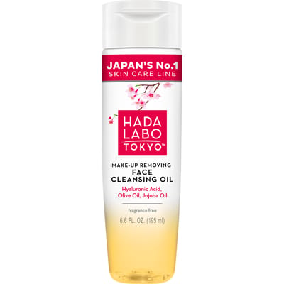 HADA LABO TOKYO Make-Up Removing Face Cleansing Oil 195 ml