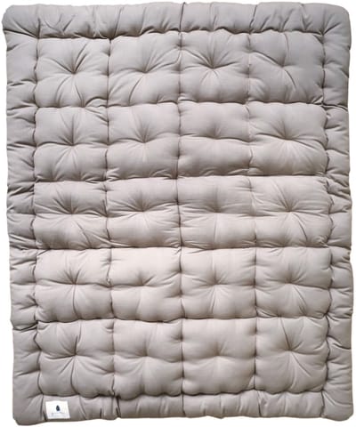 Pine Cone Boxkleed - Kapok Vulling - Mushroom