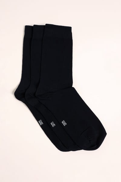 WE Fashion Heren sokken, 3 pack