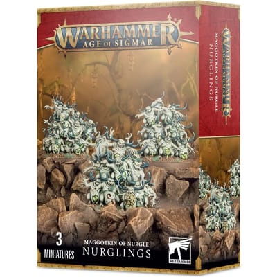 Figurine Games Workshop Warhammer AoS & 40k - Daemons Of Nurgle Nurgletes