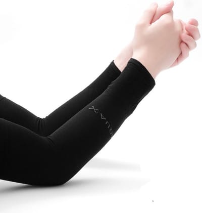 Bovista Polswarmers - Armwarmers Dames & Heren - Armstukken - Zwart