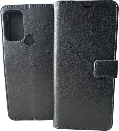 Portemonnee Book Case Hoesje Geschikt voor: Motorola Moto G60s zwart