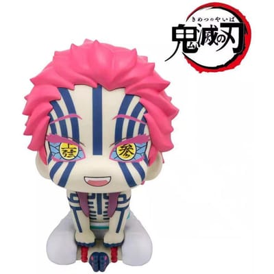 Op Voorraad 11/13cm Demon Slayer Akaza Anime Figuur Figuur Pop Actiefiguur Pvc Ornament Perifere Bureau Decoratie Cadeaus with box