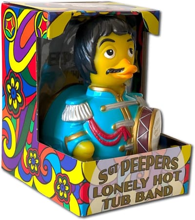 Badeendje Sgt. Peppers Lonely Hearts Club Band Parodie - Verzamelaarsitem