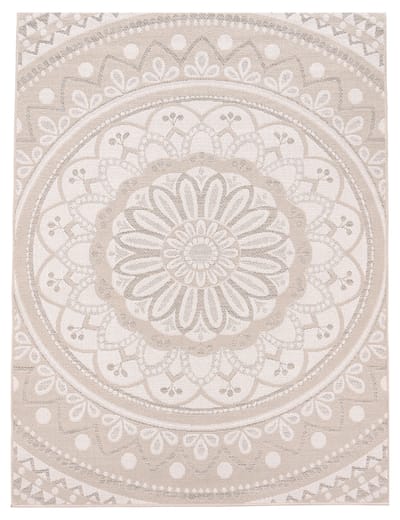 Binnen- en buitenkleed Breezy beige 240x340 cm