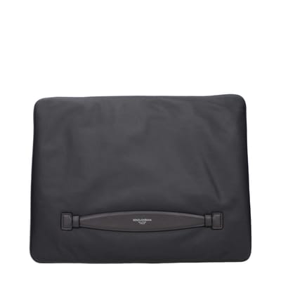 Dolce & Gabbana Grijze Stoffen Clutch Bag