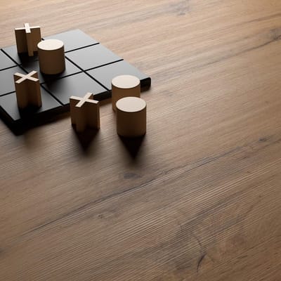 Uittrekbare Eettafel Industrieel Design - HomeByNicole Emma Deluxe 160–240x90 cm - Rustiek Eiken met Witte Gekruiste Poten - Moderne Uitschuifbare Eetkamertafel voor 6–10 Personen - Made in Italy