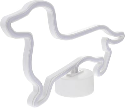 Neonlicht Hond - Teckel Bord - Decoratieve Verlichting - Compact Lichtbord - 425 cm Lengte