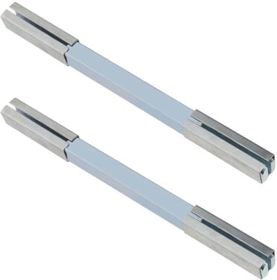 Deurklink Spindel - Massief Staal - Zilver - Deurslot Handvat - 2 Stuks - Perfect voor Deurgrepen en Knoppen