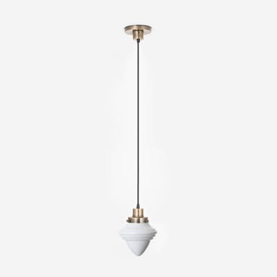 Hanglamp aan snoer Acorn Small 20's Brons - Art Deco Trade