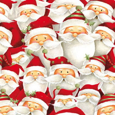 Ambiente Kerst thema servetten - 40x - 33 x 33 cm - Papieren wegwerp servetjes - Kerstmis versieringen/decoraties