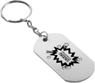 Akyol - best mom ever sleutelhanger - Moeder - mama - moederdag - cadeau - verjaardag - 54 x 29mm