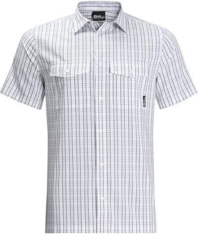 Jack Wolfskin THOMPSON SHIRT MEN Heren Outdoorshirt - white rush - Maat M