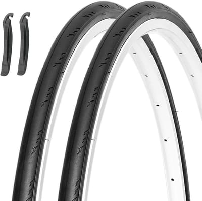 2x Racefiets Buitenbanden 700x25C Opvouwbaar - Fiets Vervangingsbanden