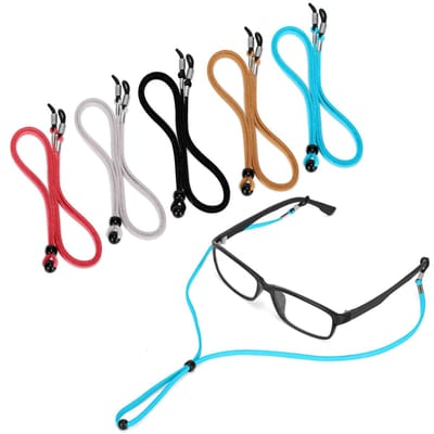 Allecto - Premium Lederen Lenzenvloeistofbanden - Verstelbare Eyewear Retainers - Anti-slip Brillenhouder - Geschikt voor Mannen en Vrouwen - Inclu...