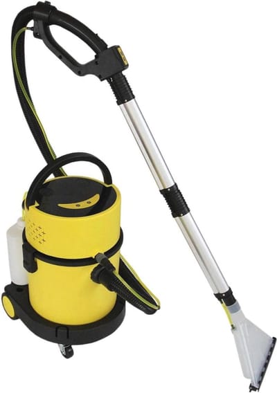 2-in-1 HEPA Stofzuiger met 20L Capaciteit en Automatische Oprolfunctie voor Tapijt en Tegels